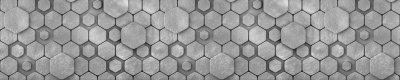 Фартук Соты 3D 3000х600